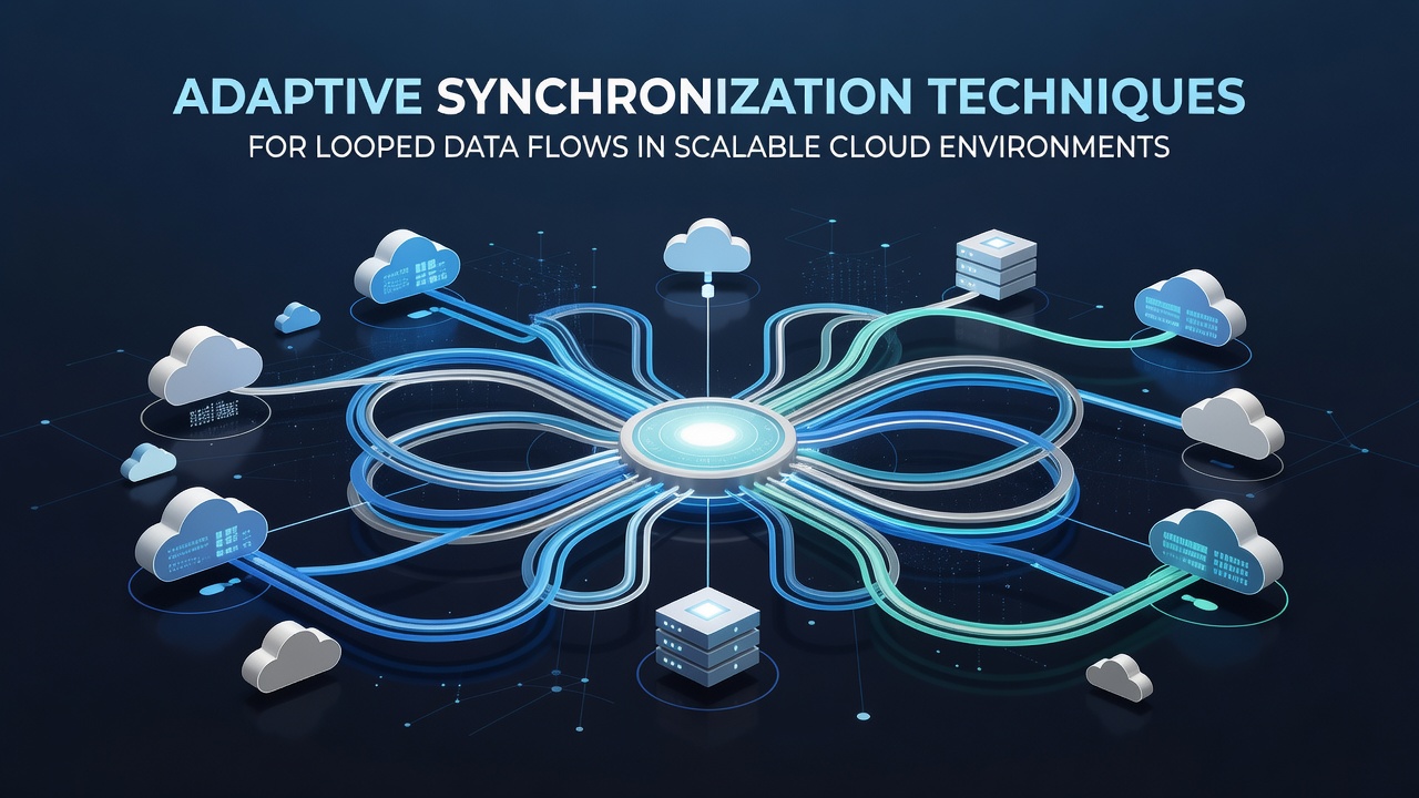 Adaptive Synchronization Techniques for Looped Data Flows in Scalable Cloud Environments