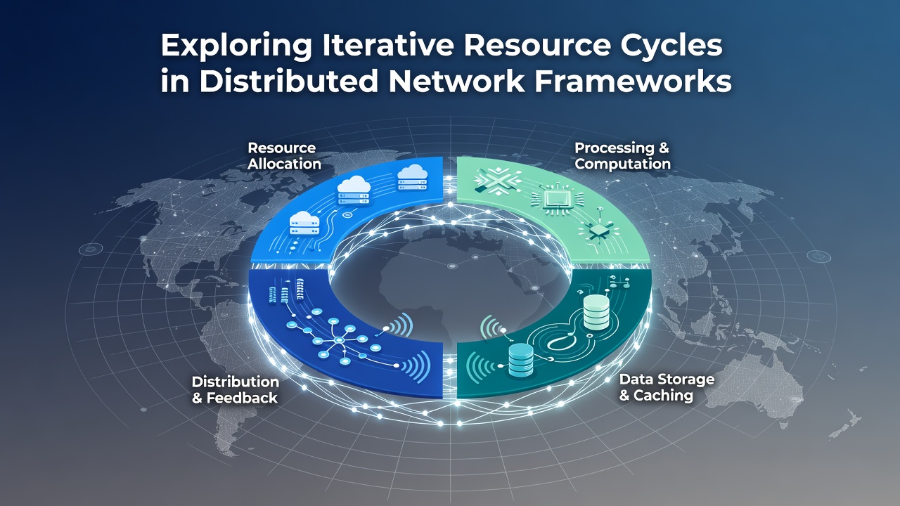Exploring Iterative Resource Cycles in Distributed Network Frameworks